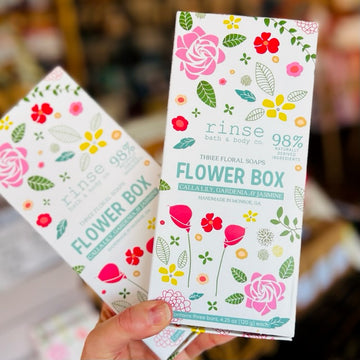 Flower Box Soaps (3 Full Size Bars)