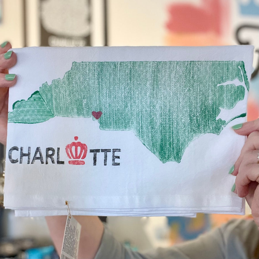 Charlotte Tea Towel by Peepal Tree