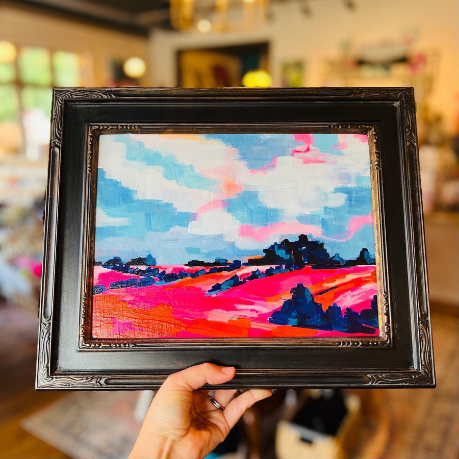 Carolina Landscape Framed Original Paintings by Meghan Berney