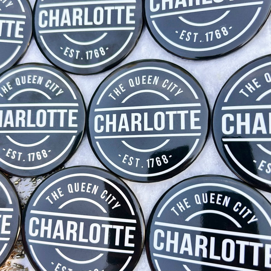 Charlotte NC Magnets by Anna Gelbach