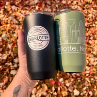 Charlote NC Insulated 16oz Camelback Tumbler – CLT Find