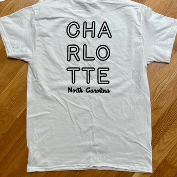 White Charlotte T-Shirt by Anna Gelbach