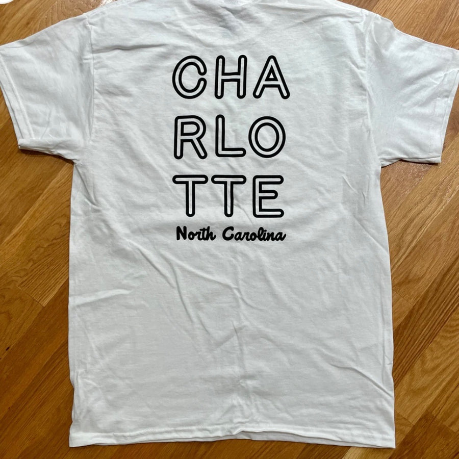 White Charlotte T-Shirt by Anna Gelbach