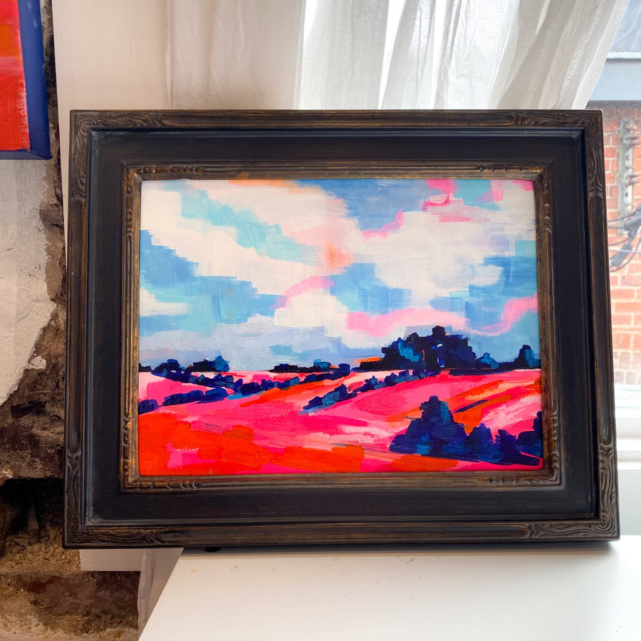 Carolina Landscape Framed Original Paintings by Meghan Berney