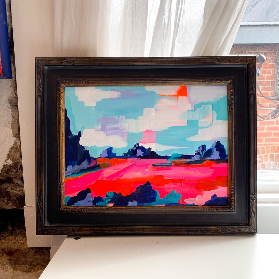 Carolina Landscape Framed Original Paintings by Meghan Berney