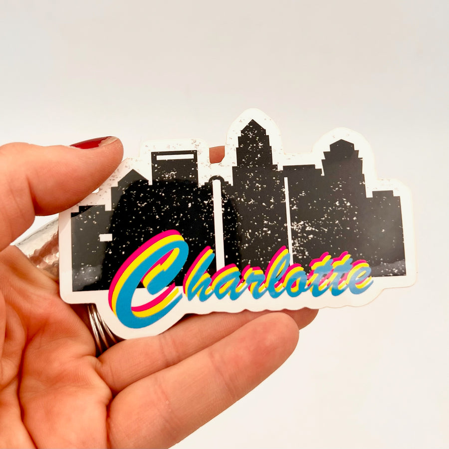 Charlotte Sticker Designed by Anna Gelbach