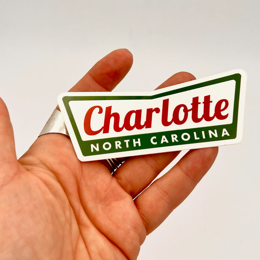 Charlotte Sticker Designed by Anna Gelbach