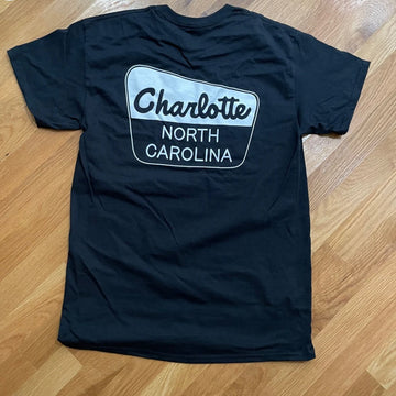 Black Charlotte T-Shirt by Anna Gelbach