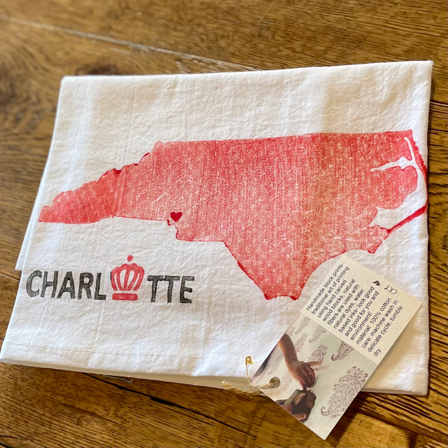 Charlotte Tea Towel by Peepal Tree