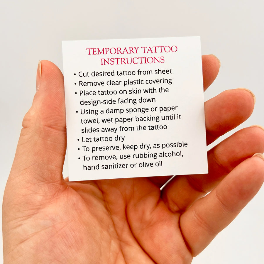 Swiftie Temporary Tattoo Set