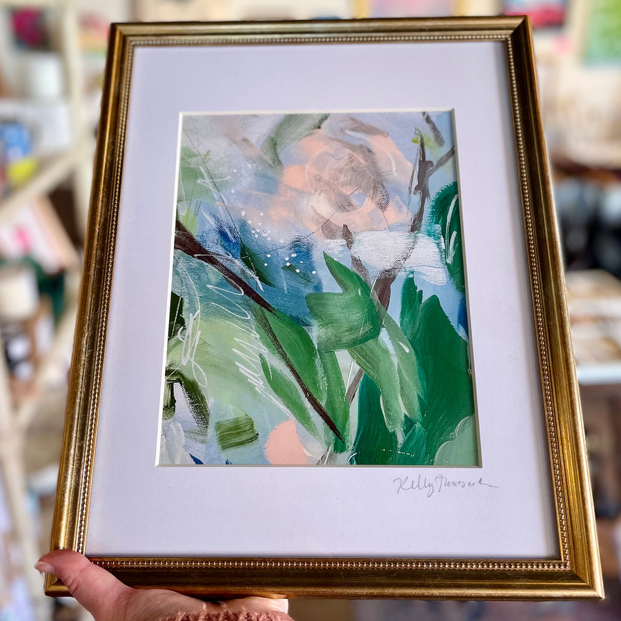 Abstract Floral Framed Prints by Kelly Tarasovitch