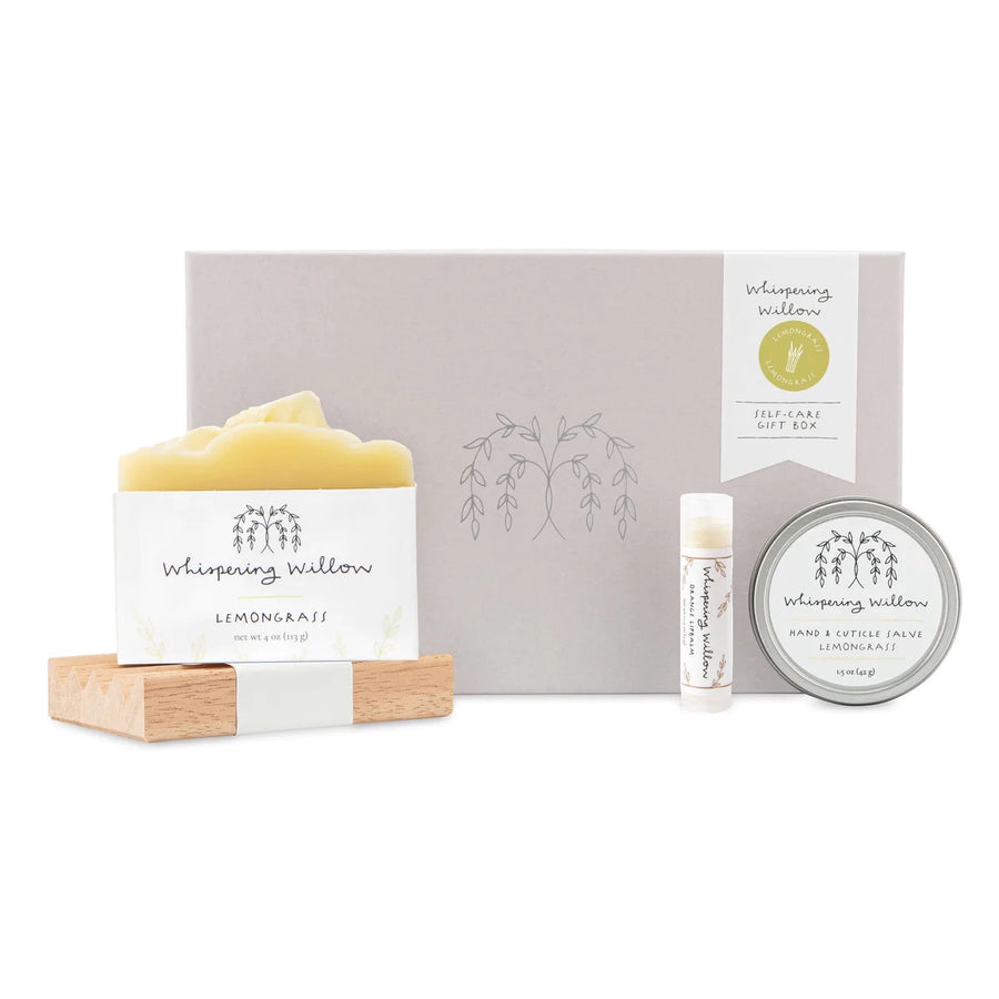 Whispering Willow Lemongrass Self-Care Gift Box