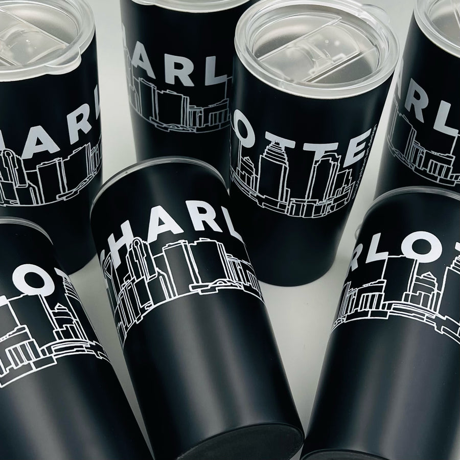 Charlotte Skyline Travel Tumbler