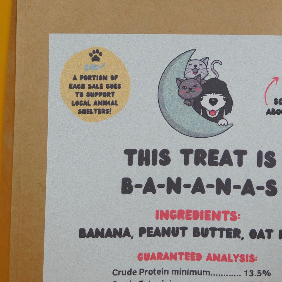 Dog Treats - This Treat is B-A-N-A-N-A-S