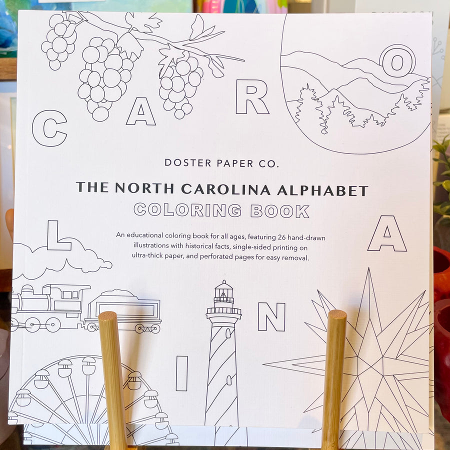 The North Carolina Alphabet Coloring Book