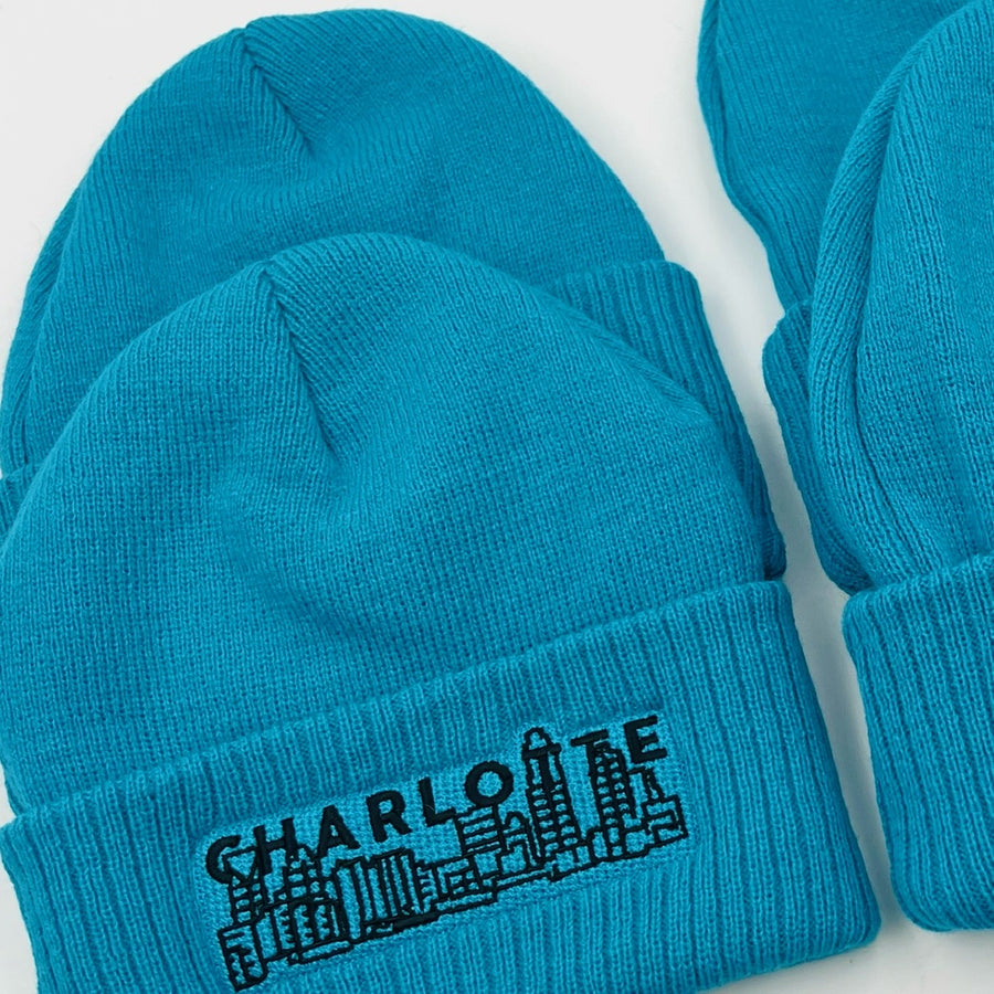 Teal Charlotte Beanie