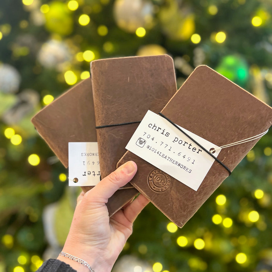 Leather Field Notes by 1014 Leatherworks