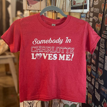 Somebody In Charlotte Loves Me Youth T-shirt