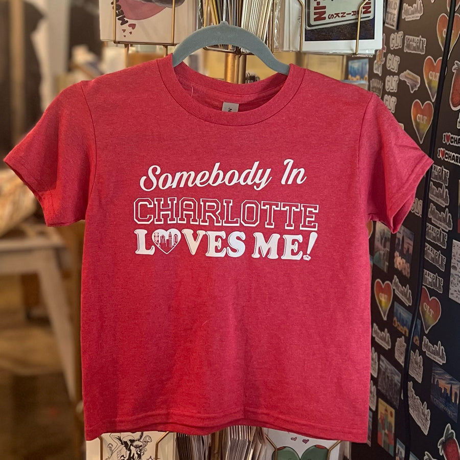 Somebody In Charlotte Loves Me Youth T-shirt
