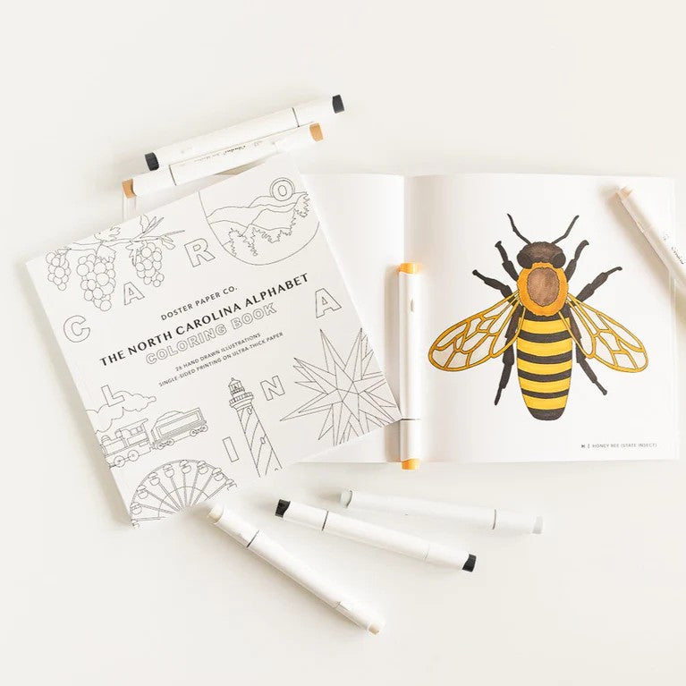 The North Carolina Alphabet Coloring Book
