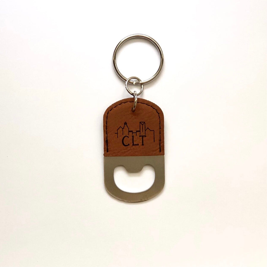 CLT Bottle Opener Keychain